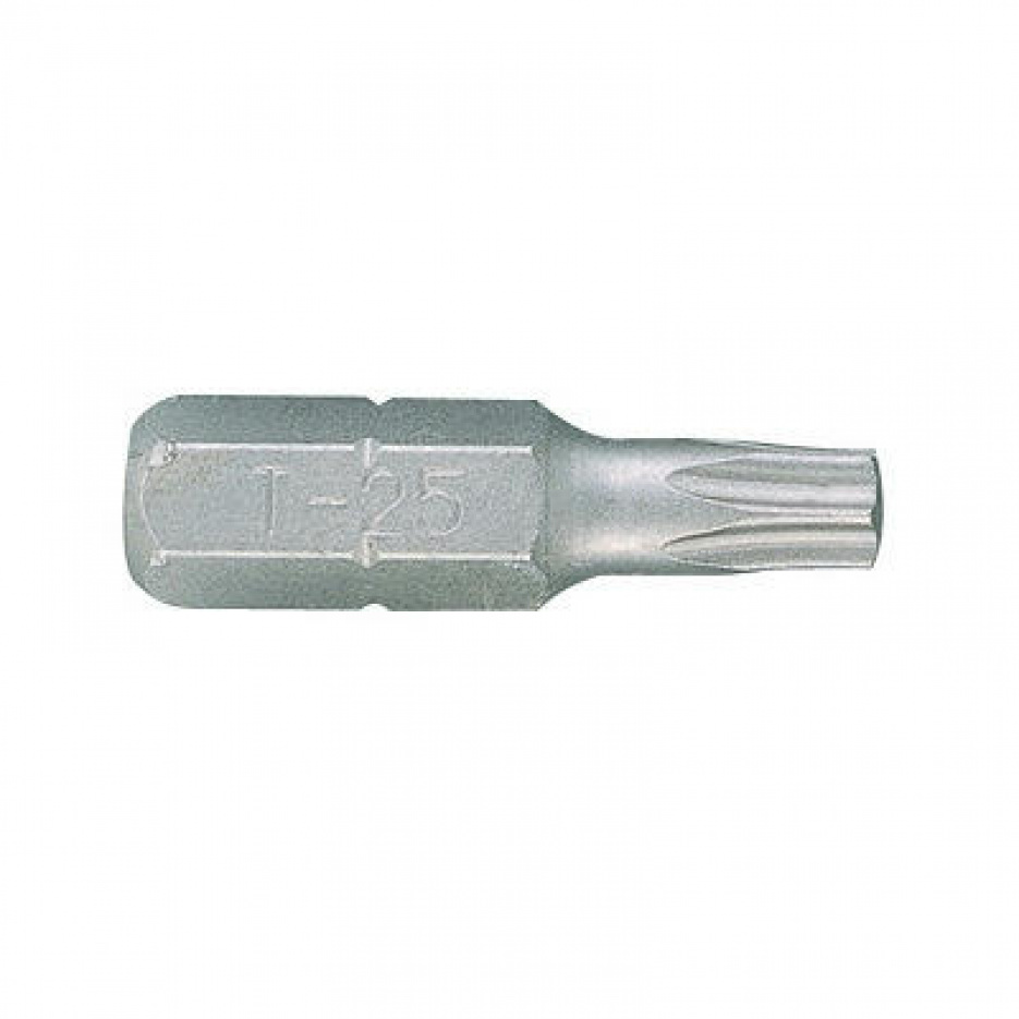 Вставка (бита) торцевая 1/4", Torx, T8, L = 25, с отверстием KING TONY 102508U